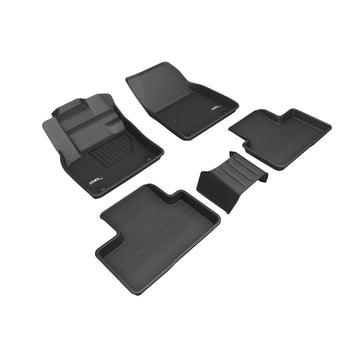 3D MAXpider Custom Fit All-Weather KAGU Series LHD Floor Mats For Volvo XC40 2019-2025