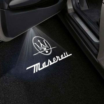 Maserati GranTurismo Premium Door Puddle Lights Multiple Designs 2007–2019