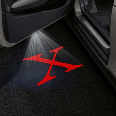 Tesla Model X Premium Door Puddle Lights Multiple Designs 2022-2025