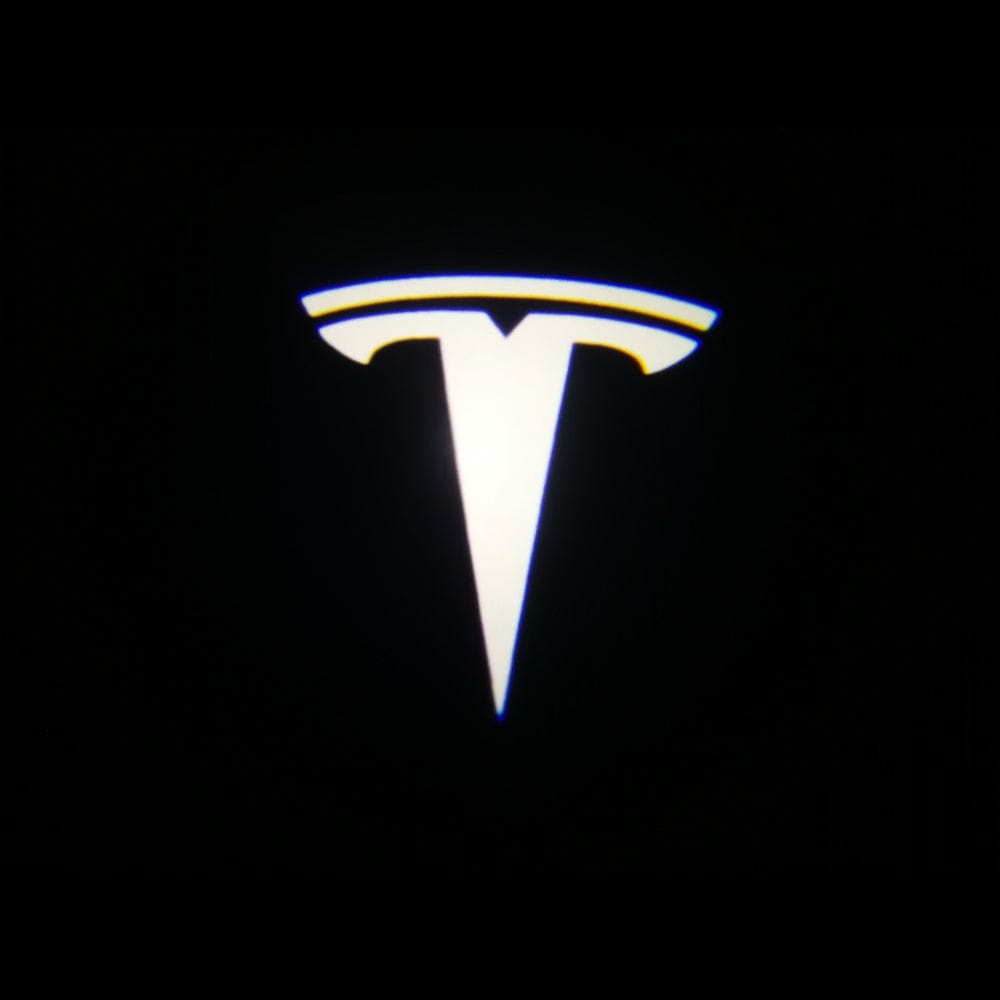 Tesla Model S Premium Door Puddle Lights Multiple Designs 2021-2025