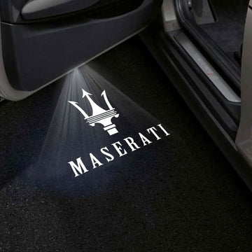 Maserati GranCabrio Premium Door Puddle Lights Multiple Designs 2010–2019