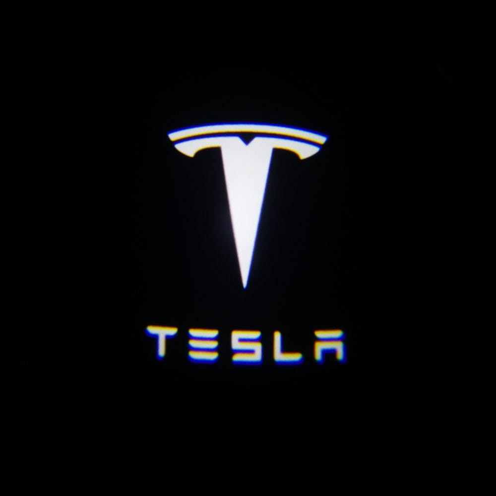 Tesla Model S Premium Door Puddle Lights Multiple Designs 2021-2025