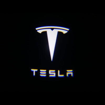 Tesla Model X Premium Door Puddle Lights Multiple Designs 2022-2025