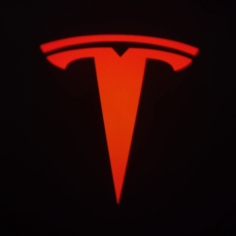 Tesla Model X Premium Door Puddle Lights Multiple Designs 2022-2025