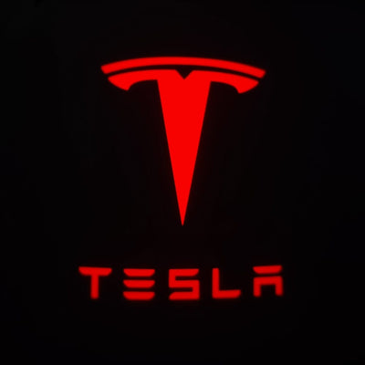 Tesla Model X Premium Door Puddle Lights Multiple Designs 2022-2025