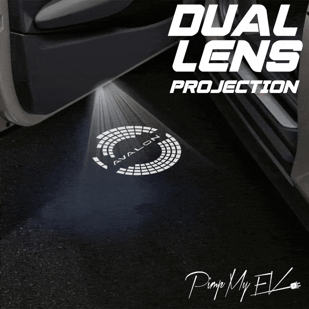 Toyota Avalon 2nd Gen Dynamic Dual Lens Premium Door Puddle Lights Multiple Designs 2000-2004