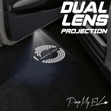 Toyota Avalon 2nd Gen Dynamic Dual Lens Premium Door Puddle Lights Multiple Designs 2000-2004