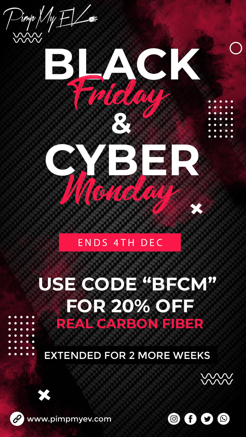 Black Friday Cyber Monday Sale Pimp MYEV