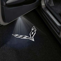 Gobo Puddle Lights Various Designs LED Projectors for Chevrolet Corvette