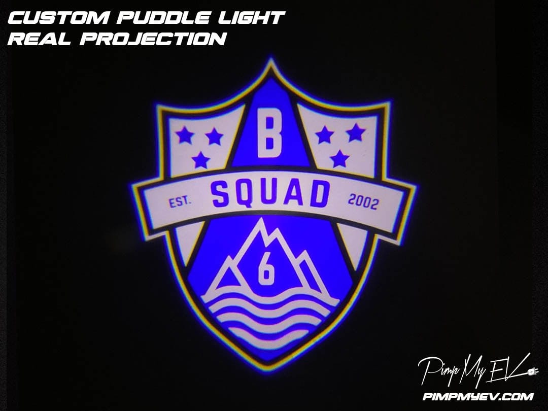 Custom Made Puddle Lights With Your Design Or Logo For All Car Makes A ...