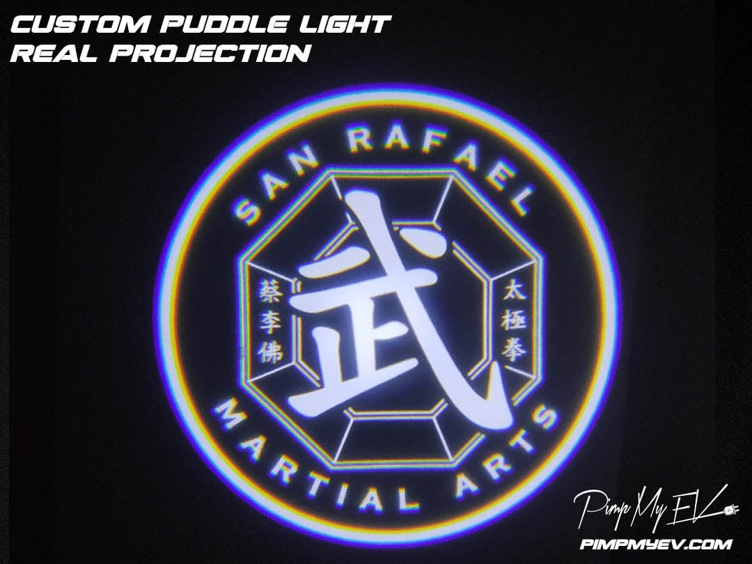 Custom Made Puddle Lights With Your Design Or Logo For All Car Makes ...