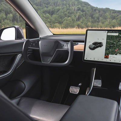 Retrofit Model S Plaid Yoke Steering for Tesla Model Y 2020-2024