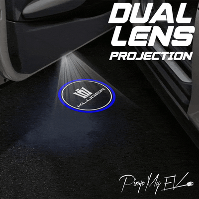 Toyota Kluger Dynamic Dual Lens Premium Door Puddle Lights Multiple Designs 2008-2025