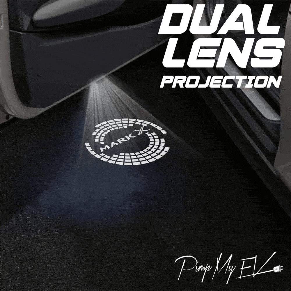 Toyota Mark X 2nd Gen Dynamic Dual Lens Premium Door Puddle Lights Multiple Designs 2010-2019