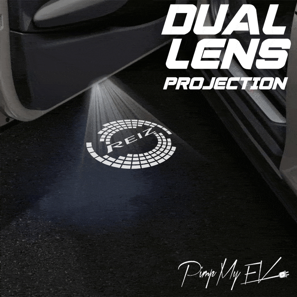 Toyota Reiz 2nd Gen Dynamic Dual Lens Premium Door Puddle Lights Multiple Designs 2010-2019
