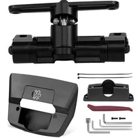 Black 4-Way Rotating Screen Mount Bracket for Tesla Model 3 Highland 2024-2026
