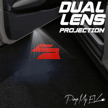 Suzuki Kizashi Dynamic Dual Lens Premium Door Puddle Lights Multiple Designs 2009-2016