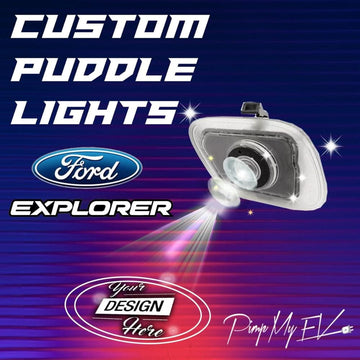Custom LED Side Wing Mirror Projector Puddle Approach Lights for RAM - 2002-2026