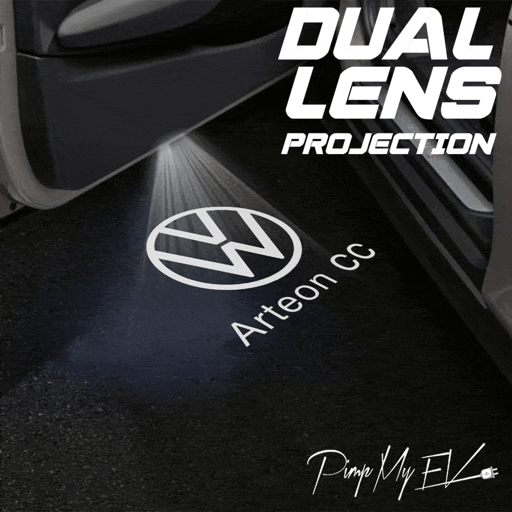 Volkswagen Arteon Dynamic Dual Lens Premium Door Puddle Lights Multiple Designs 2017-2025