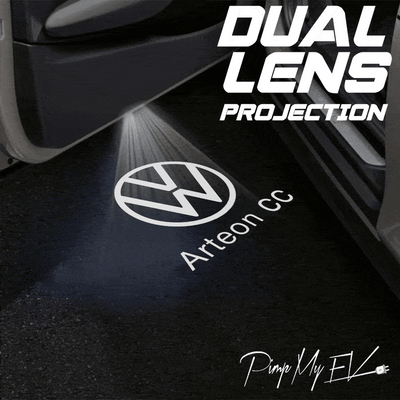 Volkswagen Arteon Dynamic Dual Lens Premium Door Puddle Lights Multiple Designs 2017-2025