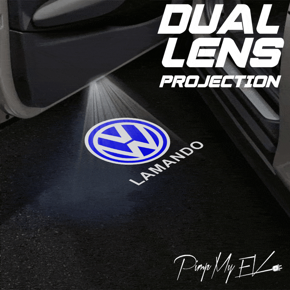 Volkswagen Lamando Dynamic Dual Lens Premium Door Puddle Lights Multiple Designs 2014-2025