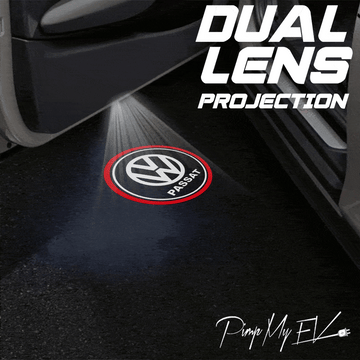 Volkswagen Passat B5/B5.5 Dynamic Dual Lens Premium Door Puddle Lights Multiple Designs 1996-2005