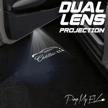Cadillac XT4 Dynamic Dual Lens Premium Door Puddle Lights Multiple Designs 2018-2025