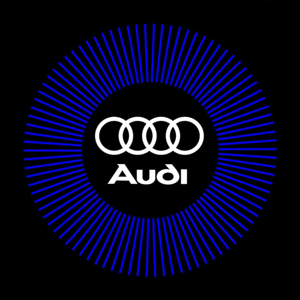 Audi S8 Dynamic Dual Lens Premium Door Puddle Lights Multiple Designs 2006-2025