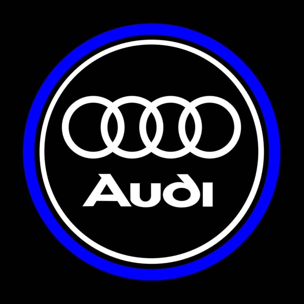 Audi S8 Dynamic Dual Lens Premium Door Puddle Lights Multiple Designs 2006-2025