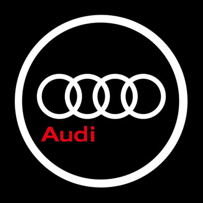 Audi S8 Dynamic Dual Lens Premium Door Puddle Lights Multiple Designs 2006-2025