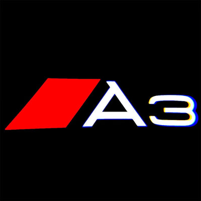 Audi A3 Dynamic Dual Lens Premium Door Puddle Lights Multiple Designs 2003 - 2025