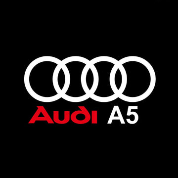 Audi A5 Dynamic Dual Lens Premium Door Puddle Lights Multiple Designs 2007-2025