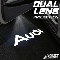 Audi e-tron GT Quattro Dynamic Dual Lens Premium Door Puddle Lights Multiple Designs 2020-2026