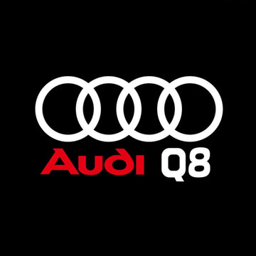 Audi Q8 e-tron Dynamic Dual Lens Premium Door Puddle Lights Multiple Designs 2018-2025