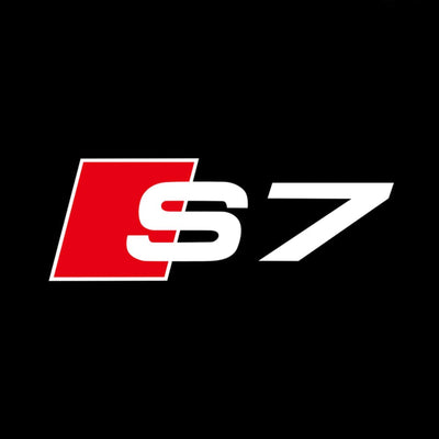 Audi S7 Dynamic Dual Lens Premium Door Puddle Lights Multiple Designs 2012-2025