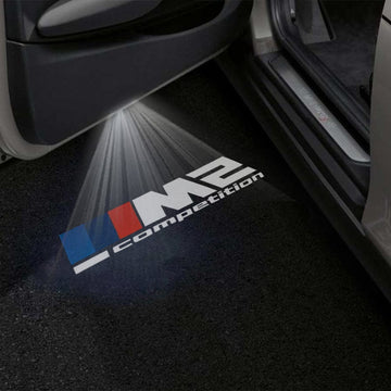 BMW M2 1st Gen Premium Door Puddle Lights Multiple Designs 2016-2021