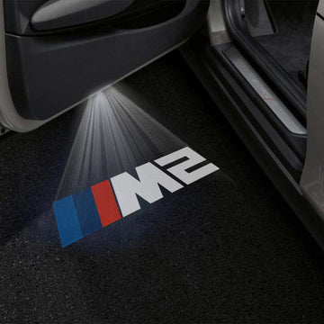 BMW M2 1st Gen Premium Door Puddle Lights Multiple Designs 2016-2021