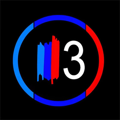 BMW M3 6th Gen G80/G81 Gen Dynamic Dual Lens Premium Door Puddle Lights Multiple Designs 2020-2025