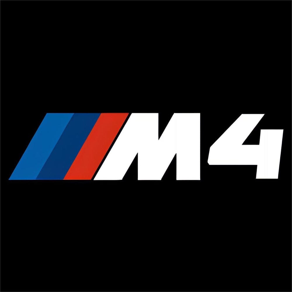 BMW M4 1st Gen Dynamic Dual Lens Premium Door Puddle Lights Multiple Designs 2014-2020