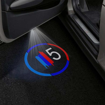BMW M5 Premium Door Puddle Lights Multiple Designs 2004-2016