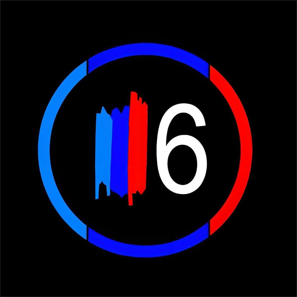 BMW M6 Dynamic Dual Lens Premium Door Puddle Lights Multiple Designs 2005-2019