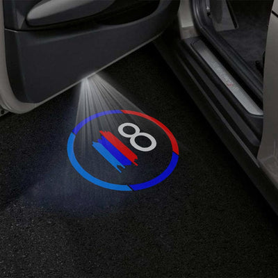 BMW M8 Premium Door Puddle Lights Multiple Designs 2019-2026
