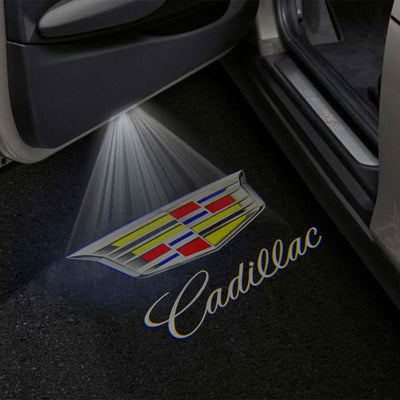 Cadillac STS Premium Door Puddle Lights Multiple Designs 2005-2011