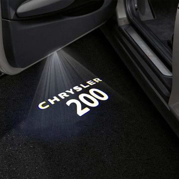 Chrysler 200 Premium Door Puddle Lights Multiple Designs 2011-2014