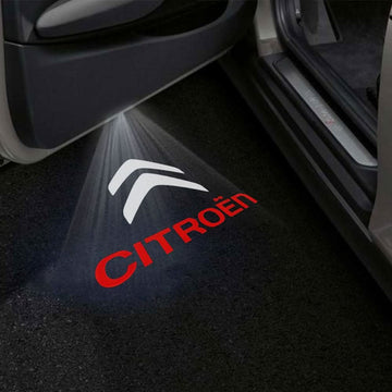 Citroen Triomphe Premium Door Puddle Lights Multiple Designs - 2006–2010