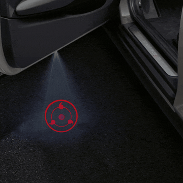 Custom Dual Lens LED Courtesy Door Projector Puddle Lights for SEAT
