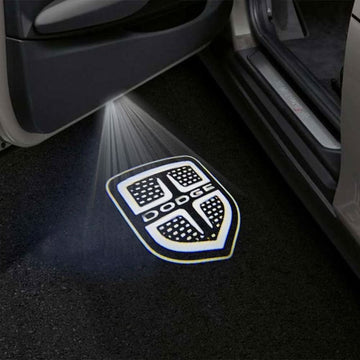 Dodge Challenger 3rd Gen Premium Door Puddle Lights Multiple Designs 2008-2023