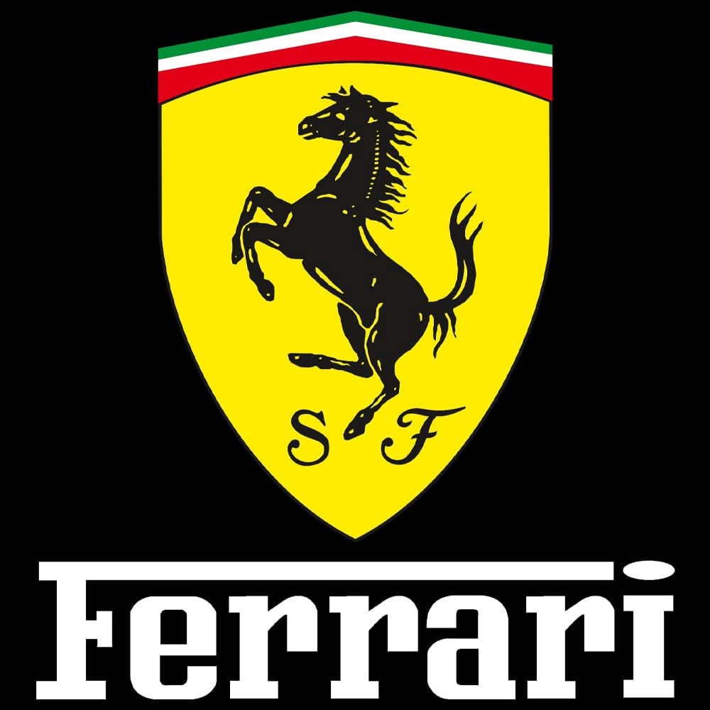 Ferrari 812 Superfast Dynamic Dual Lens Premium Door Puddle Lights Multiple Designs 2017-2025