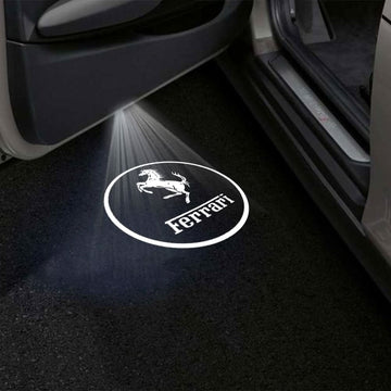 Ferrari 458 Premium Door Puddle Lights Multiple Designs 2010–2015