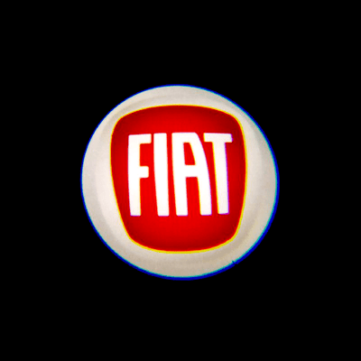 Fiat Punto 3rd Gen Dynamic Dual Lens Premium Door Puddle Lights Multiple Designs 2005-2018